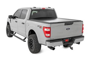 Ford F-350 Super Duty Power Running Boards - Rough Country - HT-Series - 2WD - '17-'26 Ford F-350 Super Duty Power Running Boards - Rough Country - HT-Series - 2WD - '17-'26